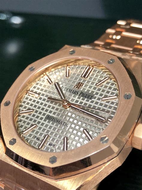 audemars piguet price rose gold|Audemars Piguet gold watch price.